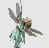 The Willow Fairy Bronze Water Feature